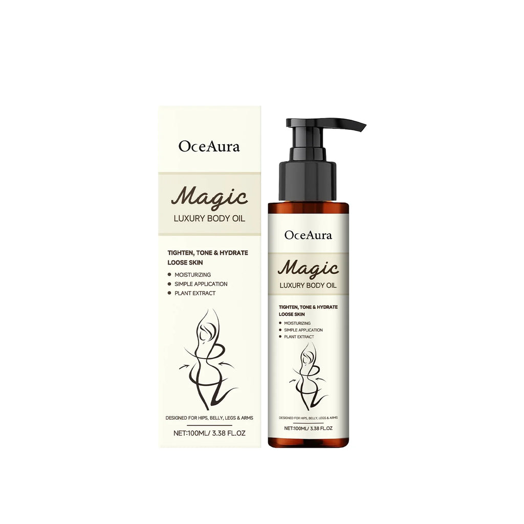 Bouncy Body Oil Moisturizing Anti Cellulite Firming Fade Fine Line Improve Sagging Body Refreshing Hydrate Firming Body Oil Oasis Select 100ml boxed