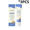 VIARELINE Lip Nourishing Mask Deep Hydration Exfoliate Brighten Skin Relieve Dryness Prevent Cracking Maintenance Lip Sooth Mask Oasis Select 15g Boxed X3 PCS
