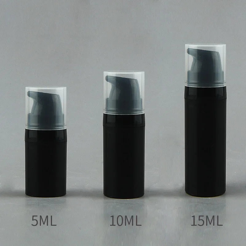 Airless Pump Lotion Bottle 5–25ml | Refillable Travel Container