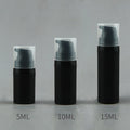 Airless Pump Lotion Bottle 5–25ml | Refillable Travel Container