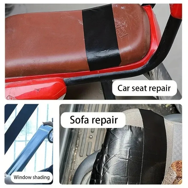 1roll Super Adhesive Fabric Duct Tape,Electric Bicycle Seat Repair, Tarpaulin Repair,tent Repair,blocks Water and Leaves No Glue Oasis Select