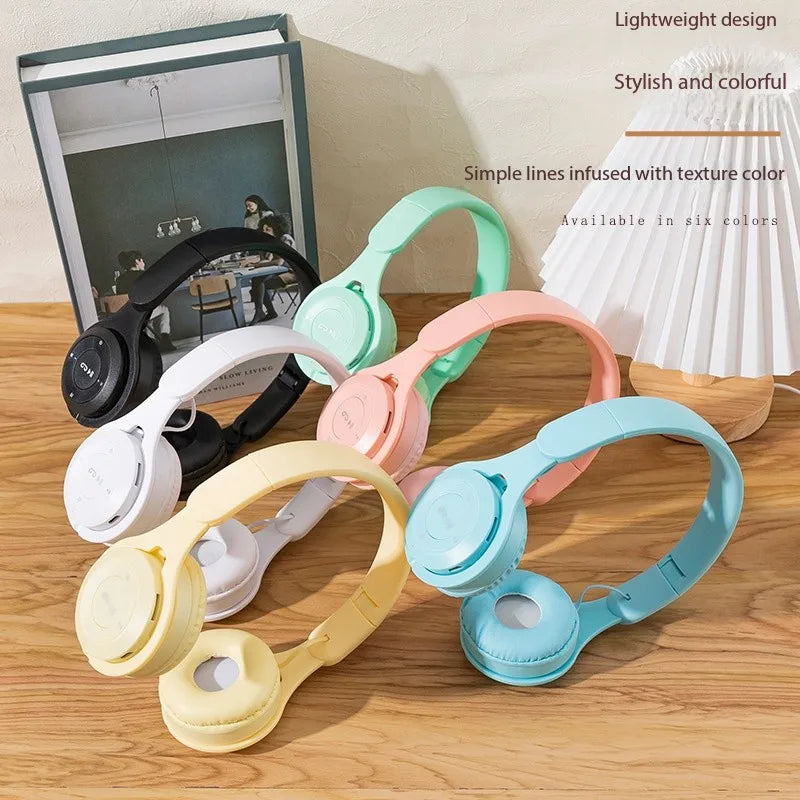 Hifi Sound Bluetooth Headphones Wireless Over-Ear Headsets with Microphone Noise Reduction Comfortable for Travel And Home Use Oasis Select