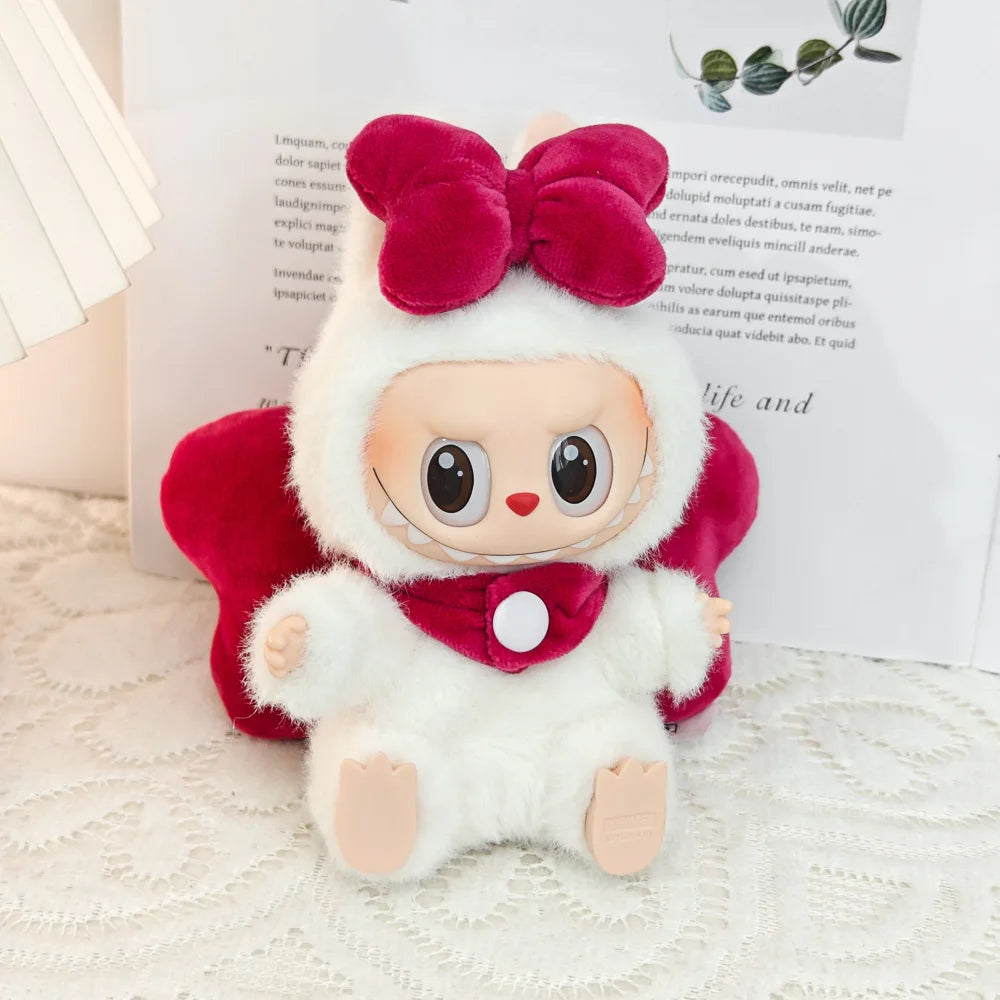 Doll Clothes Set For labubu 17cm Plush Doll Accessories Girl's Toys Birthday And Christmas Gifts Oasis Select