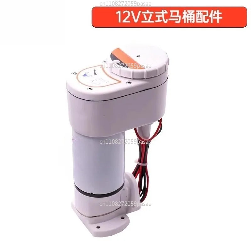 Toilet RV Special Electric Toilet Car Ceramic Toilet 12V24V Accessories Oasis Select Vertical 12V