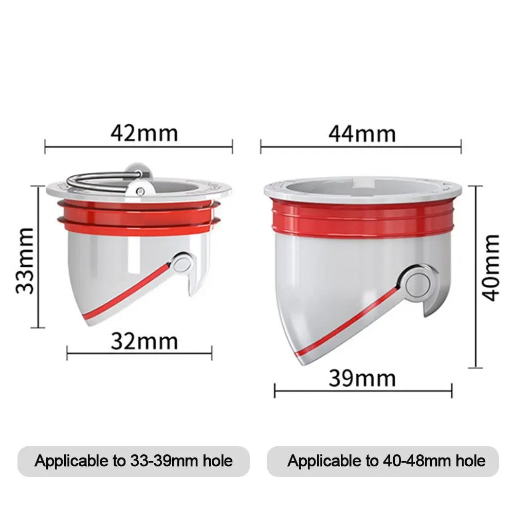 Bathroom Accessories Insect Prevention Shower Drainer One Way Valve Sewer Strainer Plug Anti Odor Floor Drain Drain Cover Oasis Select