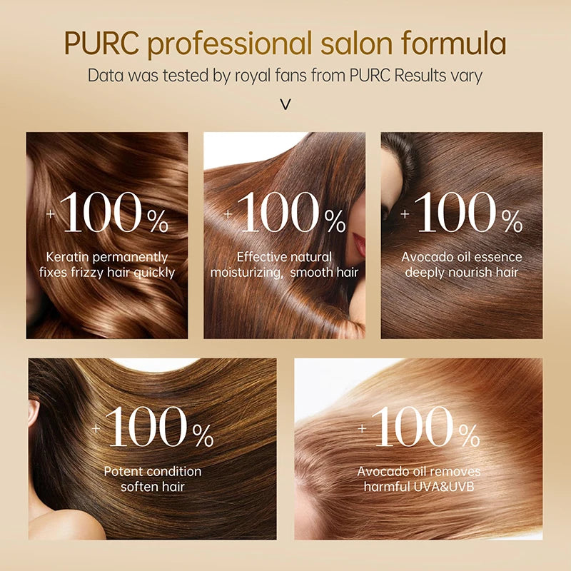 PURC Keratin Hair Mask – Repair Split Ends & Deep Moisturize Keratin Hair Mask Oasis Select