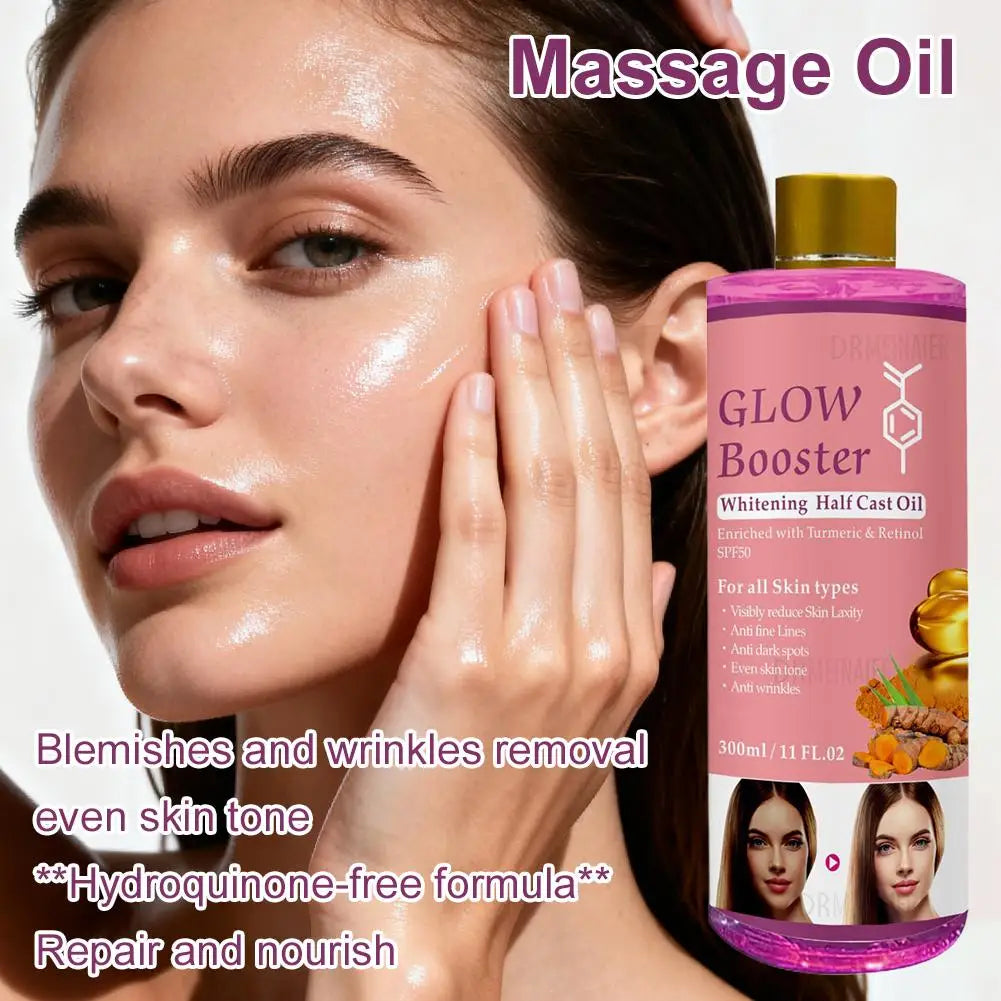 Brightening Face Oil – Arbutin, Kojic Acid & Turmeric | 300ml Brightening Face Oil Oasis Select