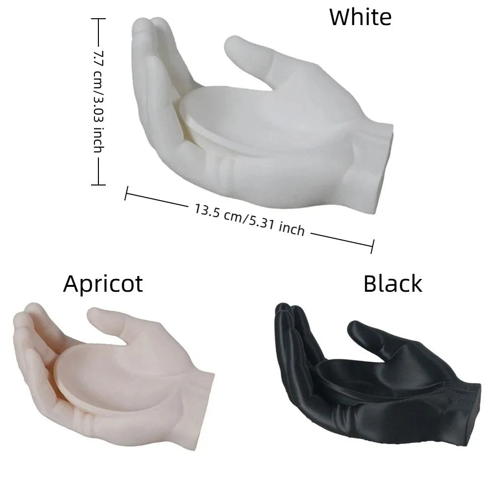 Palm Shaped Jewelry Tray | Minimalist Resin Display Dish