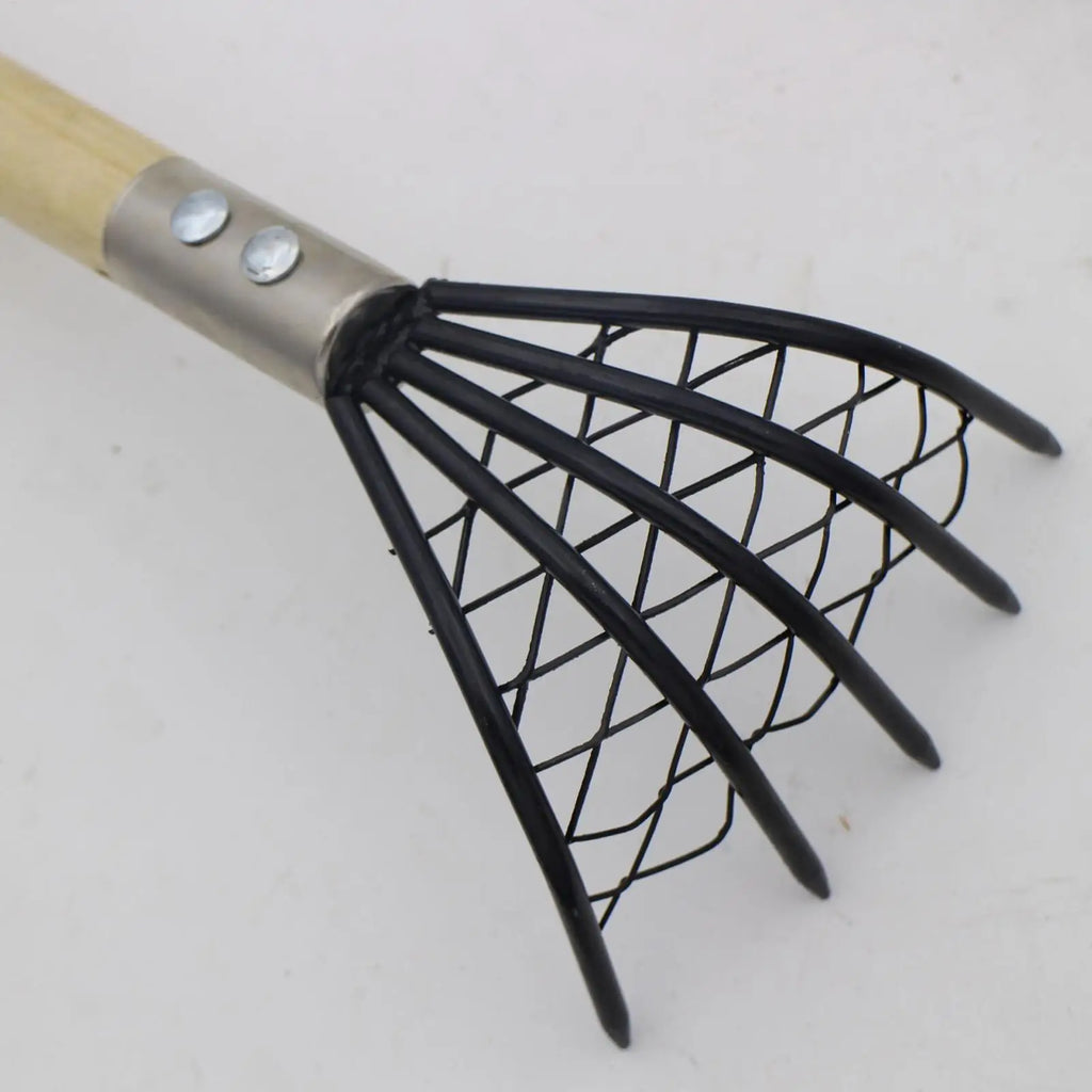 Rakes for Gardening 5 Tine Claw Rake and Cultivator Manual Cultivator Digger Tool with Ergonomic Grip for Weeding Soil Dirt Sand Oasis Select