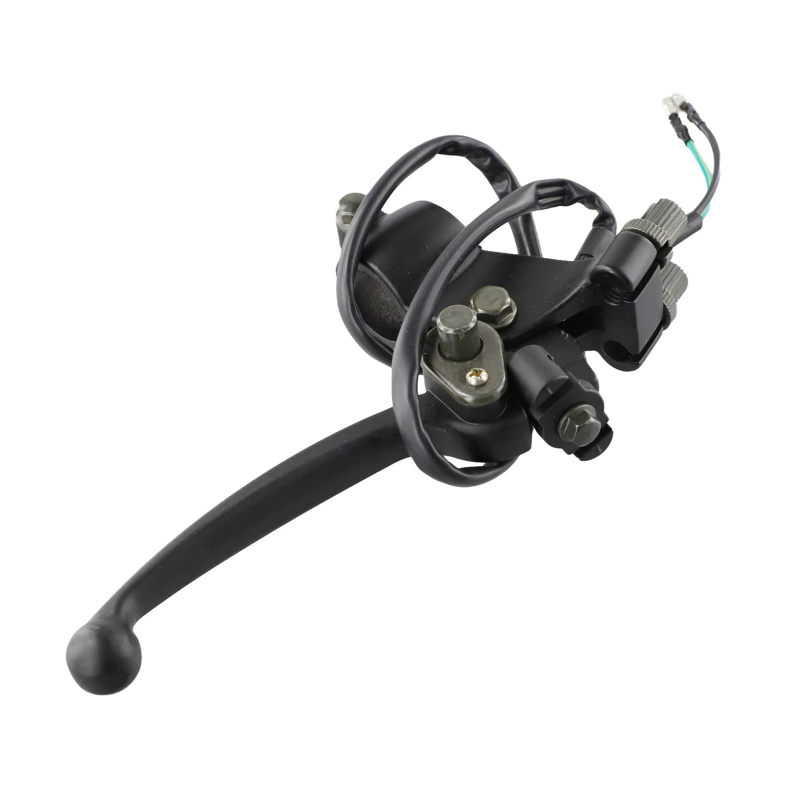 Handle Assembly Brake Lever Metal Replacement For ATVs/Quads Handlebars 22mm 7/8 Inch Black Double Pull Front New Oasis Select