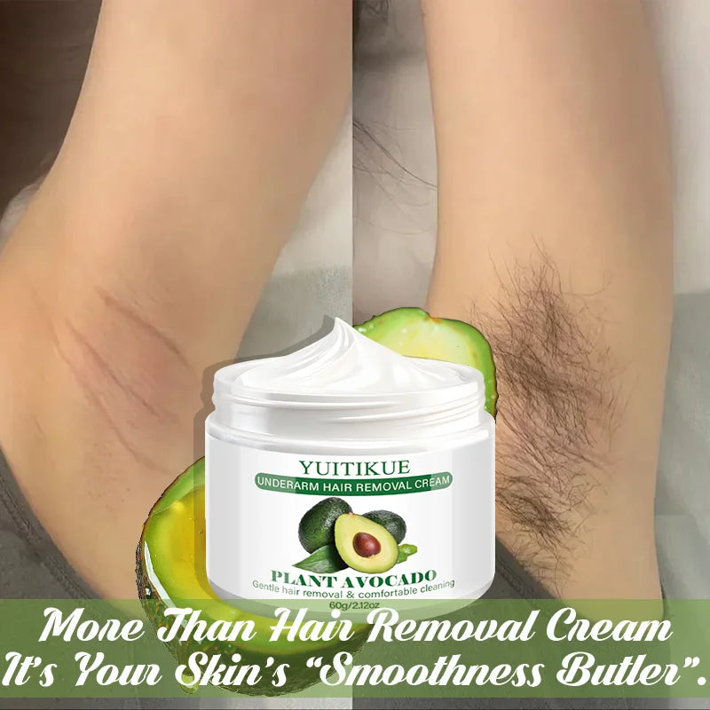 YUITIKUE Avocado Hair Removal Cream – Natural, No Irritation