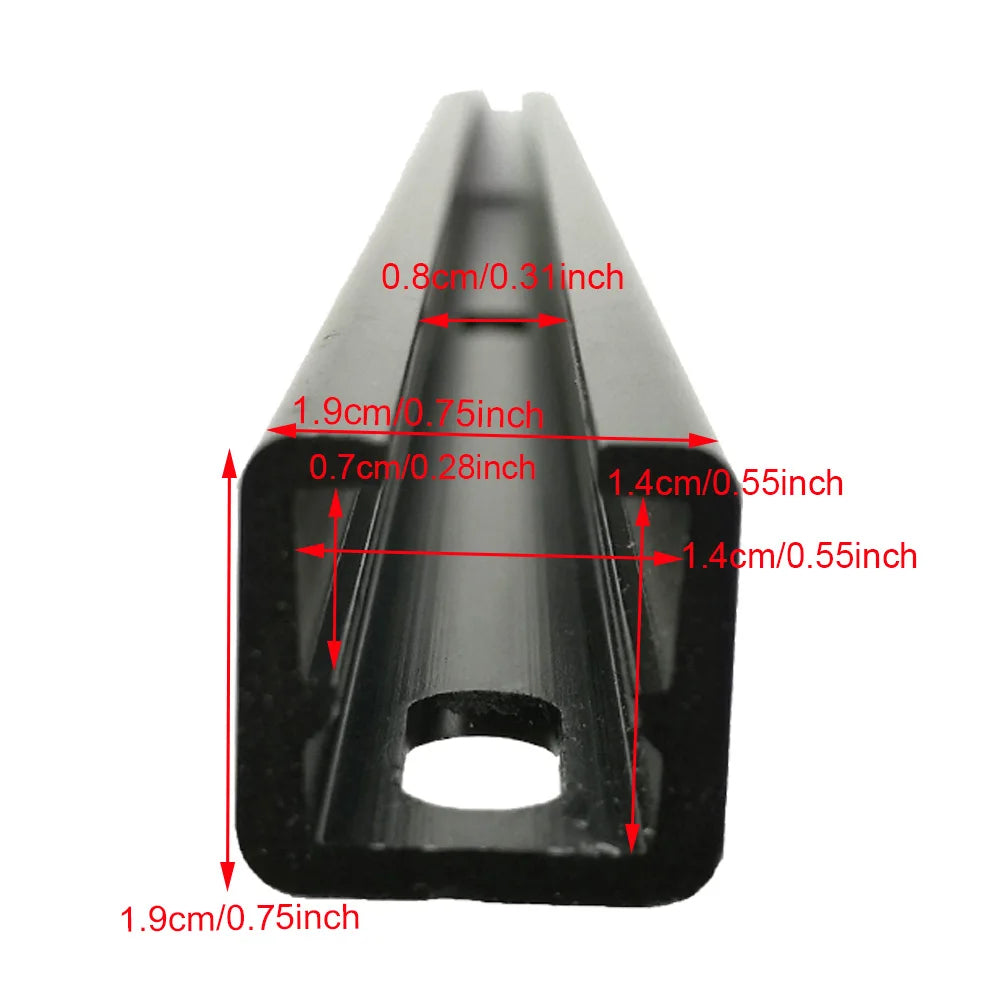 DIY Kayak Seat Chair Slide Rail Track Mount Fishing Boat Chair Cusion Rail Slider Kayak DIY Accessories Oasis Select