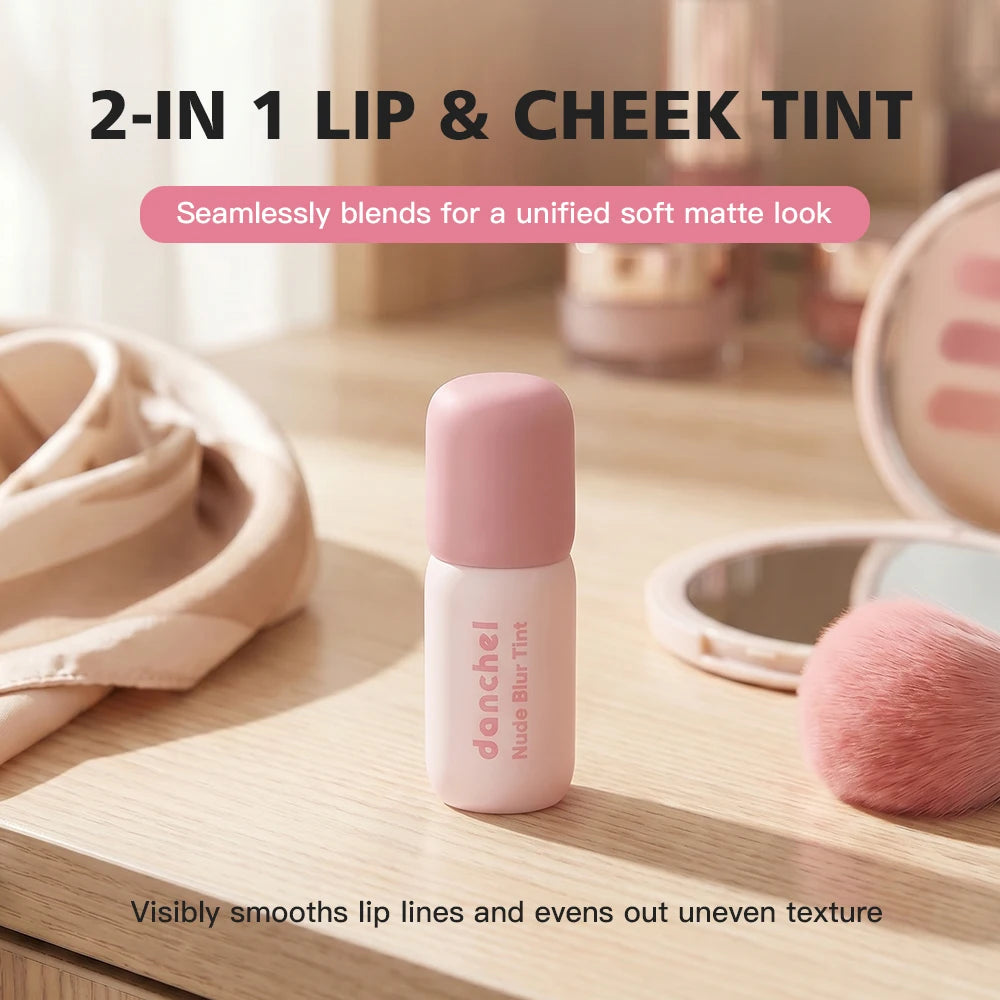 Nude Blur Tint Smudge-proof Visibly Smooths Lip Lines Airy Matte Texture Lip Gloss Wide Range of Shades 2-in 1 Lip & Cheek Tint Oasis Select