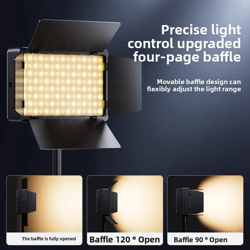 SHINEKNOT Portable LED Fill Light for Photography & Streaming
