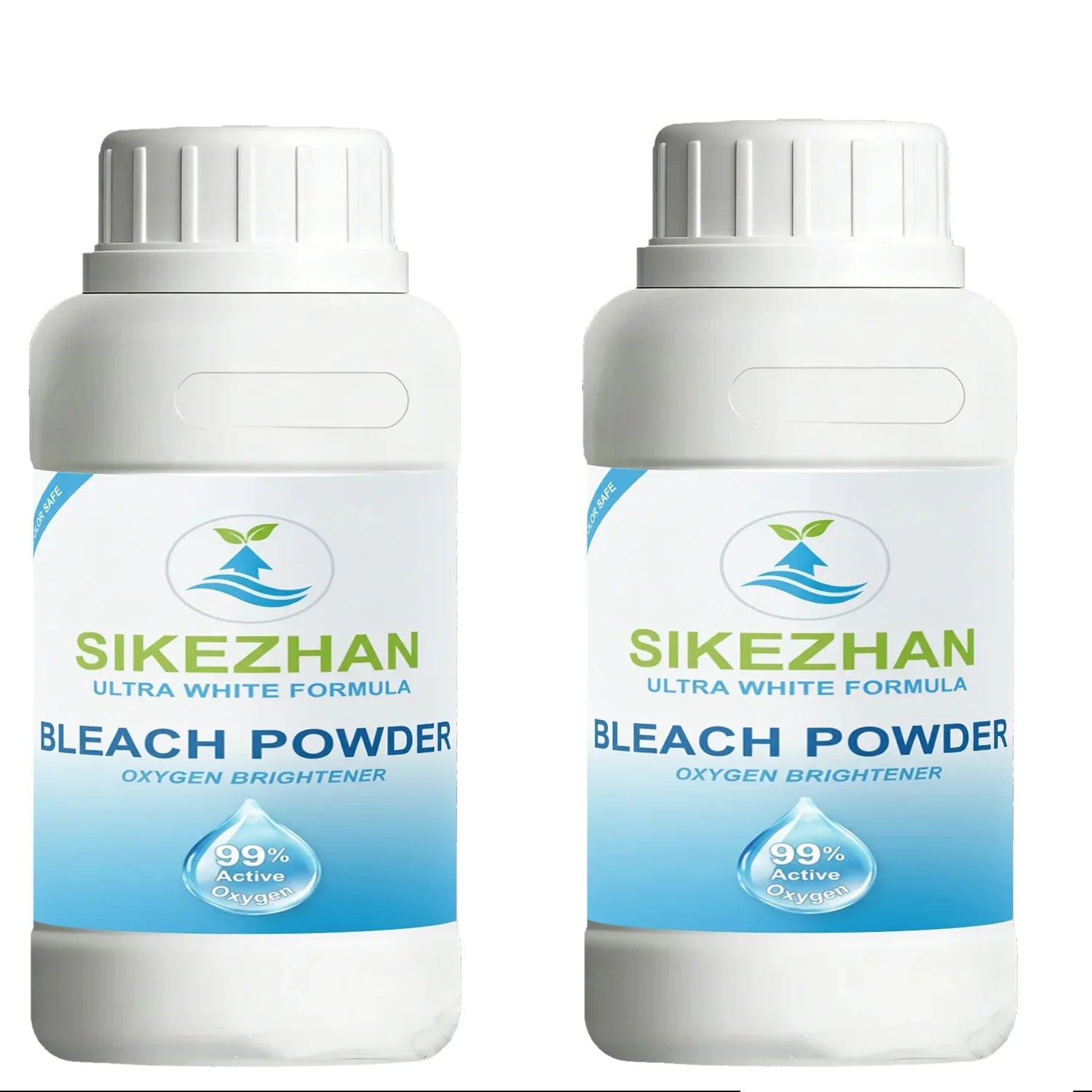 Pure Sodium Percarbonate Oxygen Bleach Powder Color-Safe Laundry Stain Remover Chlorine-Free Fabric Whitener All-Purpose Cleaner Oasis Select 2PCS-600g
