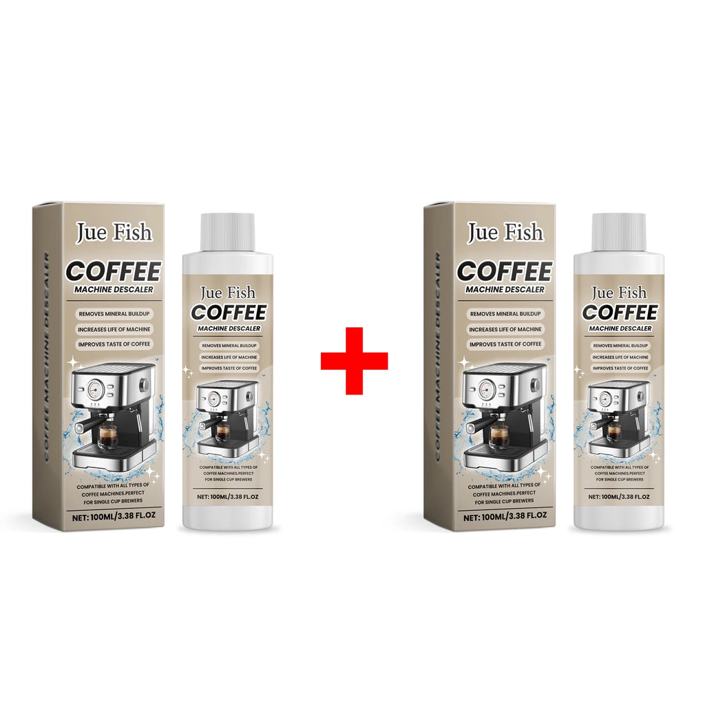 Jue-Fish Coffee Machine Descaler & Cleaner 100ml Coffee Machine Descaler Oasis Select 2 X 100ml boxed