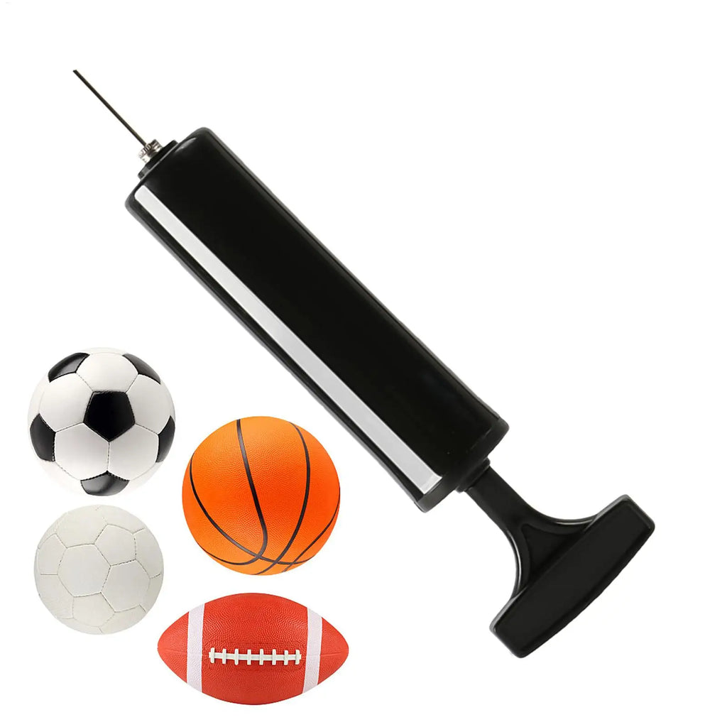 Handheld Portable Basketball Pump Sports Ball Inflator with Needle for Volleyball Soccer Bike Tire Compact Air Pump Sports Balls Oasis Select