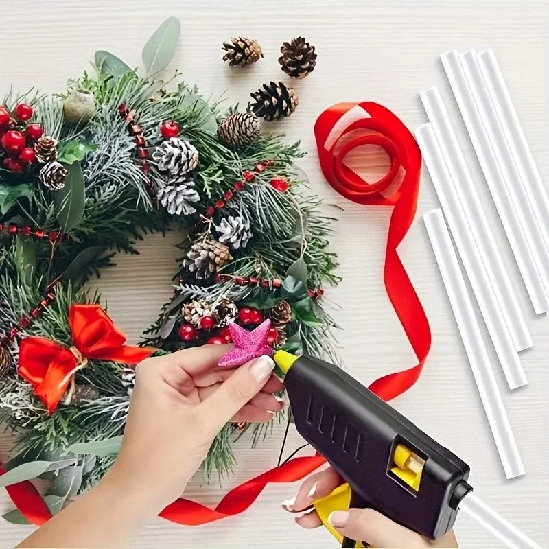 7/11mm *150mm 10pc Hot Melt Glue Sticks, Mini Size Glue Gun Sticks, For Glue Gun DIY Art Craft, General Repairs Home Decoration Oasis Select