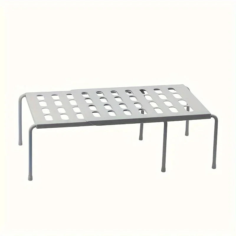 Non-adjustable plastic shoe rack, multi-layer storage organizer, space-saving sports shoes, slippers, family dormitory wardrobe, Oasis Select grey.