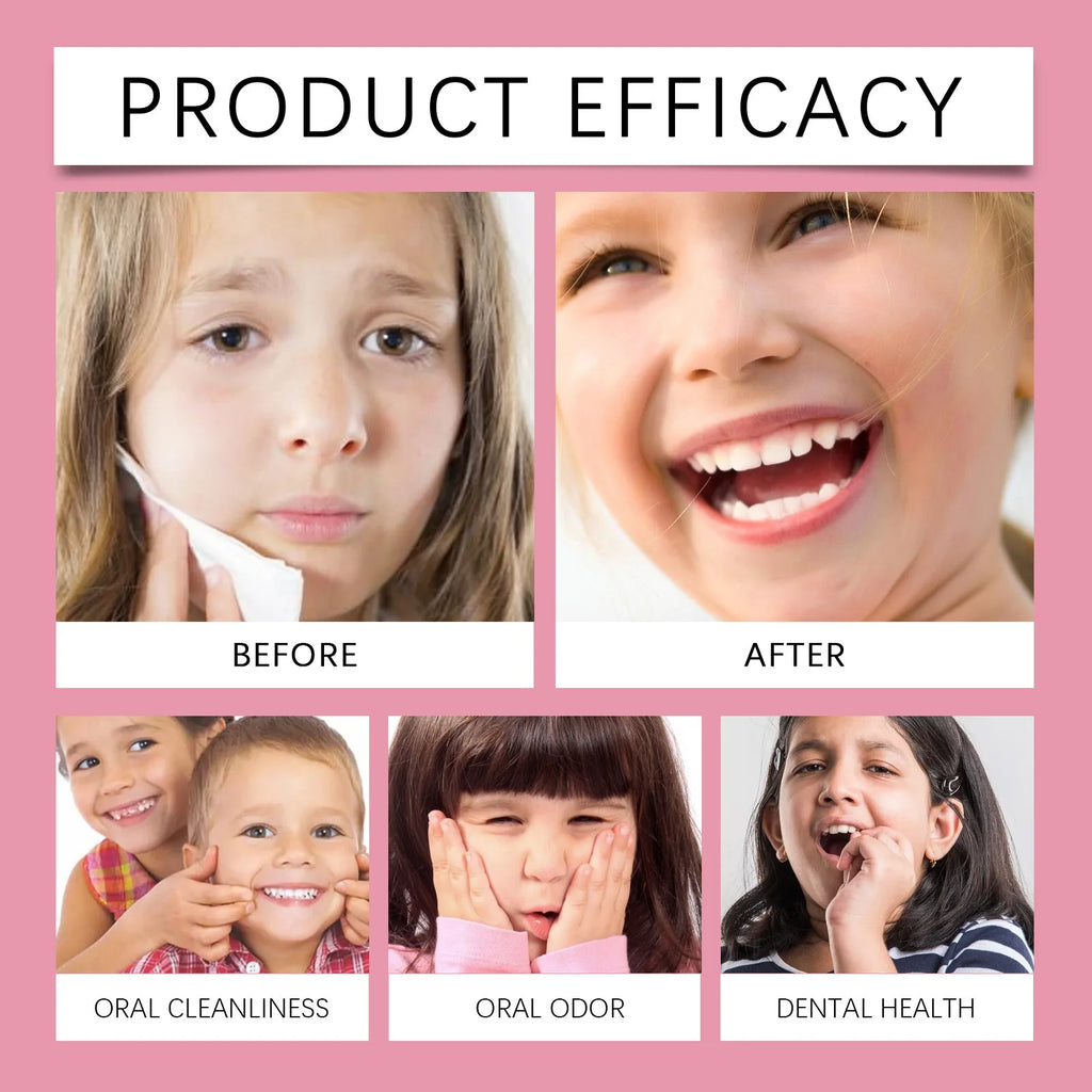  Children Toothpaste Gingiva Protection Removal Yellow Teeth Stain Relieve Gums Decay Toothache Kids Dental Care Toothpaste Oasis Select