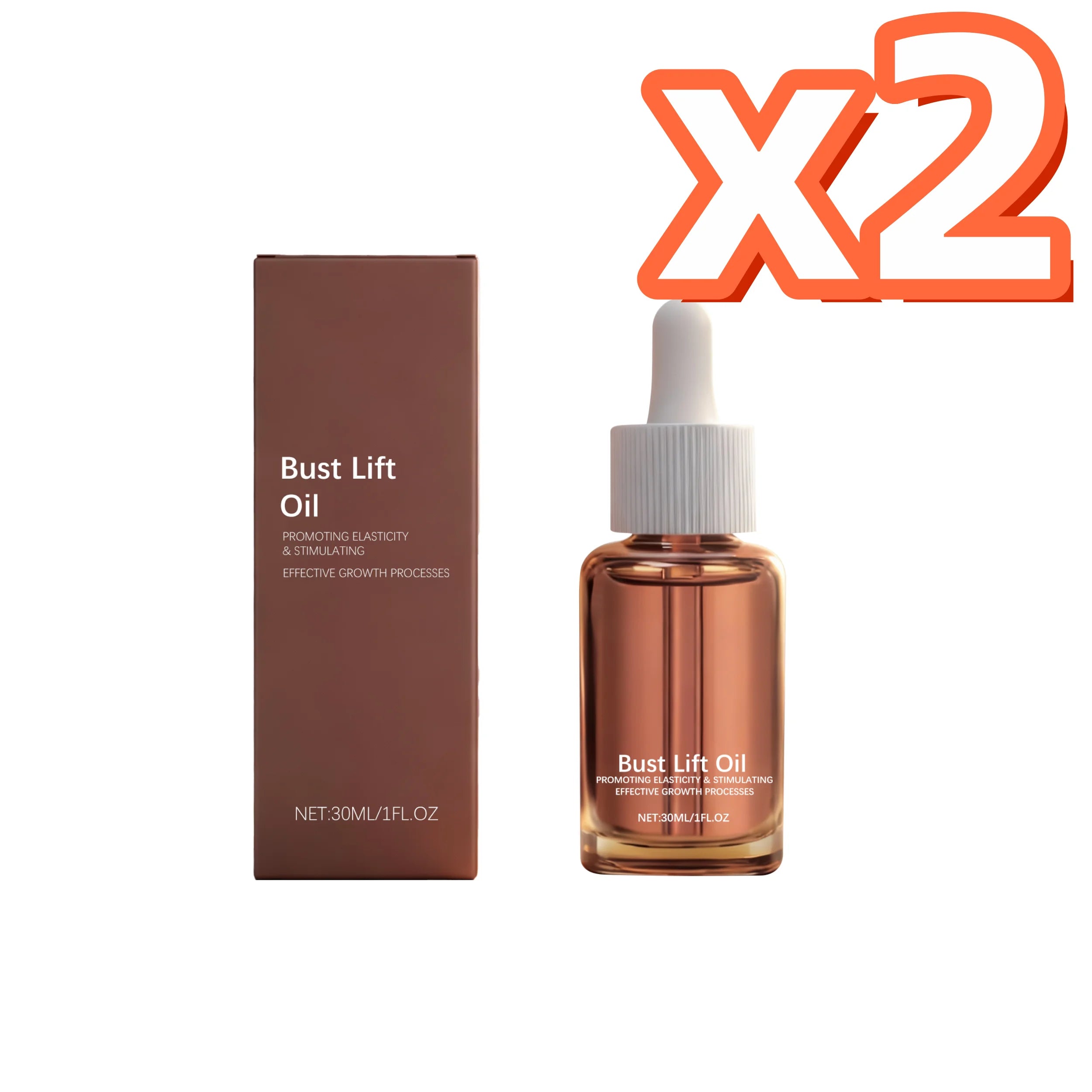 Ginger Extract Breast Firming & Plumping Essential Oil 30ml Breast Firming Oil Oasis Select 30ml Boxed X 2PCS