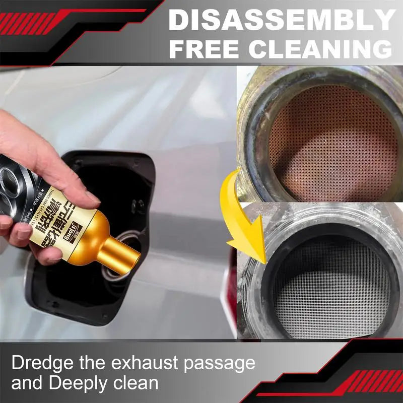 Catalytic Cleaner Diesel Particulate Filter Car Catalyst Converter Auto Parts Accessories Catalytic Converter Cleaner-Engine Oasis Select