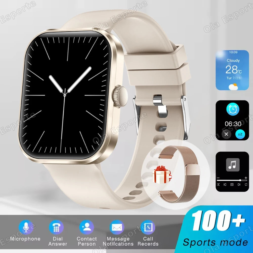 Ola Esporte Smart Watch | Bluetooth Call, AI Voice & Heart Rate