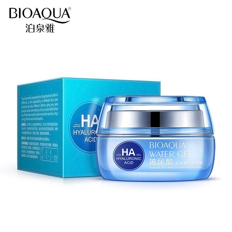 BIOAQUA Hyaluronic Acid Face Cream – Collagen Moisturizer 50g Hyaluronic Acid Face Cream Oasis Select Default Title