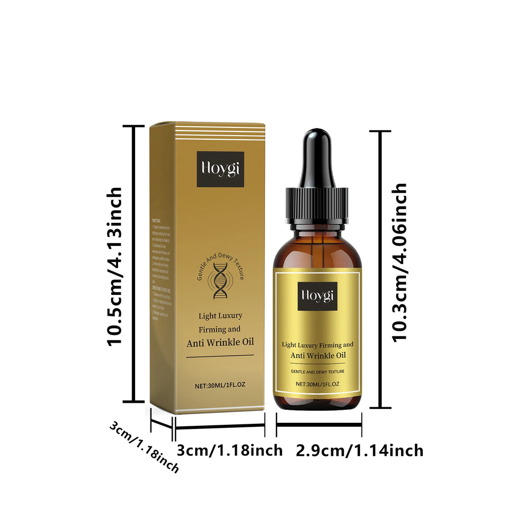 Firming Facial Care Oil Lifting Anti Wrinkle Lightens Lines Tightens Skin Nourishing Smoothing Soften Brightening Face Serum Oasis Select 30ml Boxed