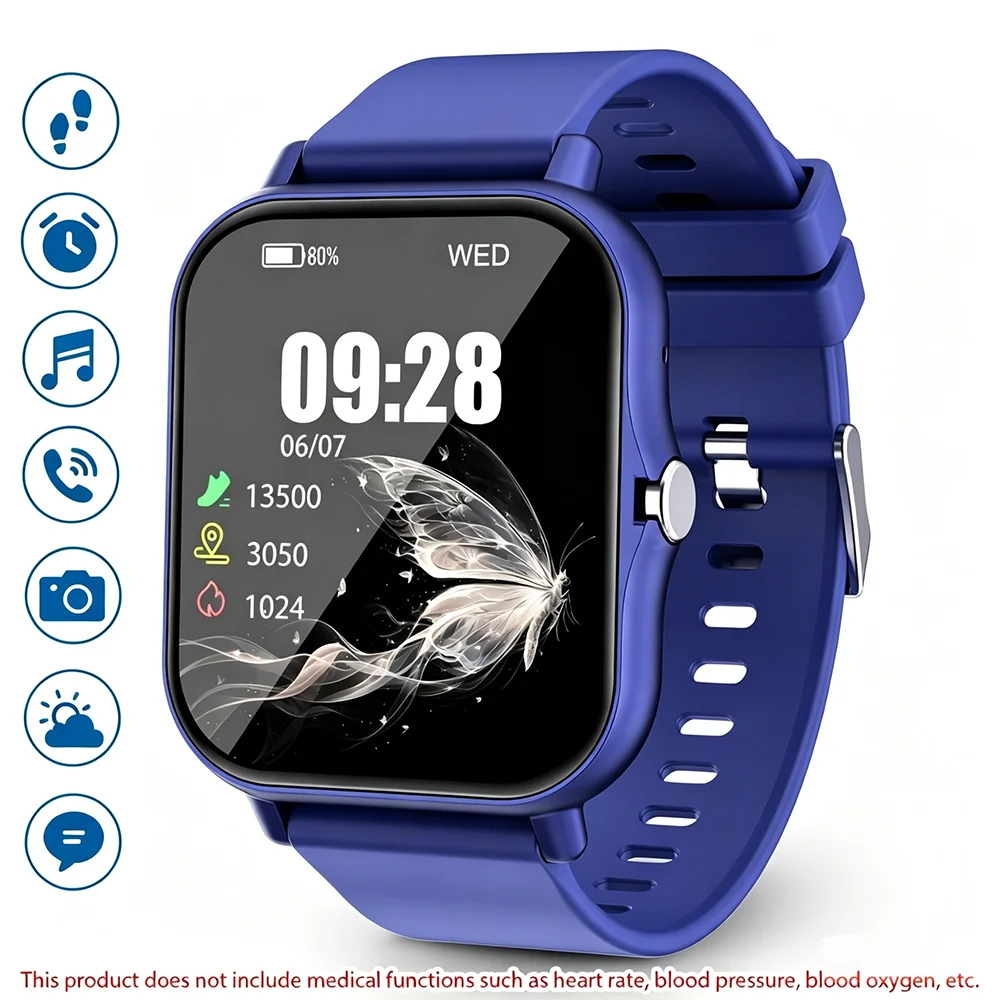 ERUN 1.83" HD Smartwatch – Calling, Sleep & Fitness Tracker