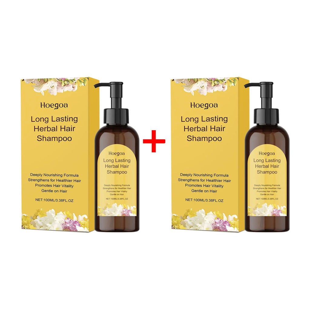 Jasmine Hair Nourishing Shampoo Repair Damaged Improve Thicken Scalp Irritating Treatment Control Dandruff Hair Growth Shampoo Oasis Select 100ml Boxed X 2PCS