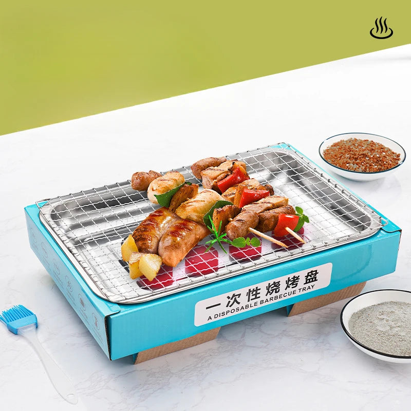 Disposable Grills Home Smokeless Carbon Grills Camping Fire Charcoal Grills Outdoor Portable Roasts Bbq Grill Outdoor Oasis Select