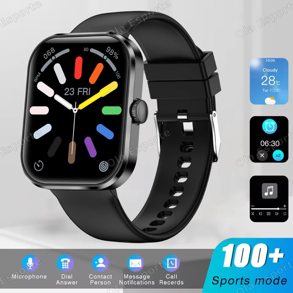 Ola Esporte Smart Watch – Bluetooth Calls, Health Monitor & GPS
