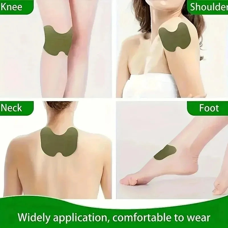 15/45/75pcs Non-Woven Mugwort Patches For Neck Lumbar Knees Body - Soothing Comfort Self-Heating Patches For Running Exercise Oasis Select