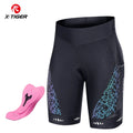 X-TIGER Women's Bicycle Shorts Competitive Sponge Padded MTB Bike Shorts With Side Pockets Summer Cycling Tights Shorts Oasis Select Cycling Shorts XXL