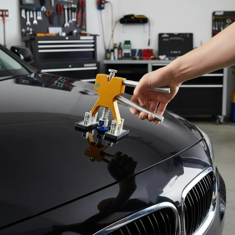 Car Dent Puller Paintless Suction Cup Lifter Repair Tools Kit Auto Body Dent Removal Kit For Auto Hail Dent Removal Workshops Oasis Select