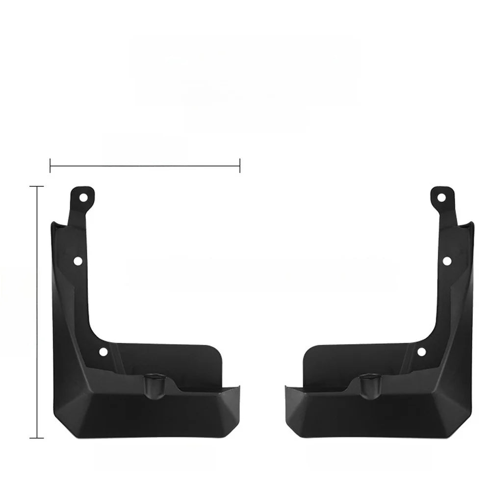 Black RAV4 Mudguards Pre-drilled Holes Mounting Hardware Included Prevents Mud And Debris For TOYOTA RAV4 2026 Oasis Select