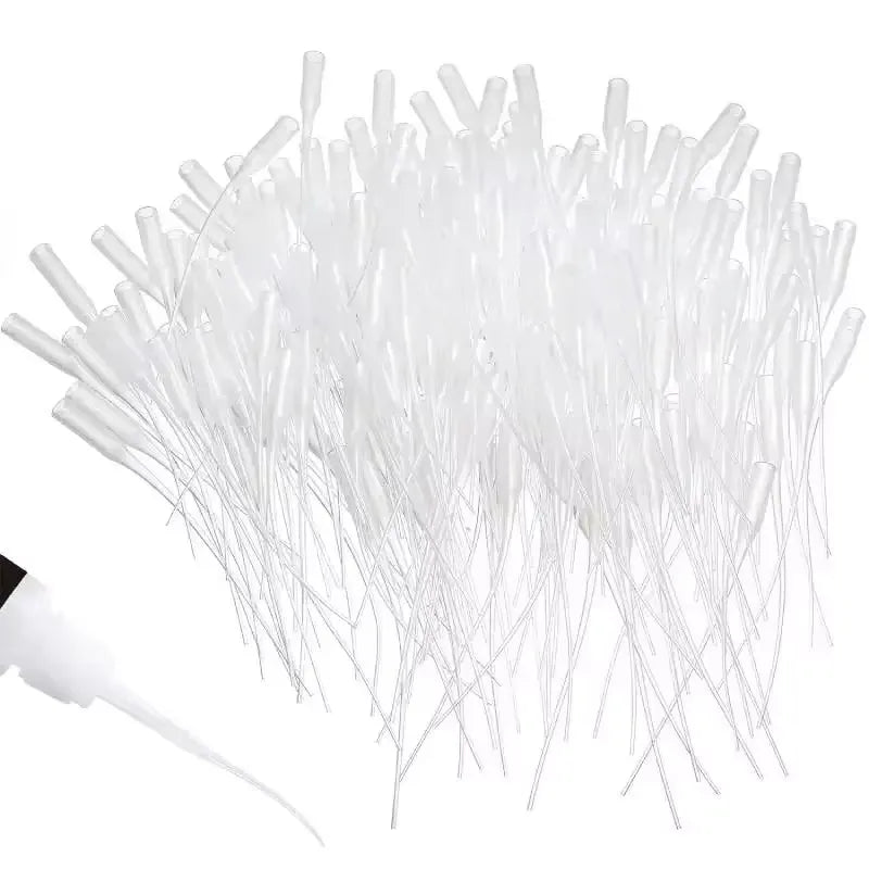 1/3/6bag Glue Micro-Tips Plastic Glue Bottle Tips Glue Extender Precision Applicator Dropping Tube Nozzle For Crafting Lab Oasis Select