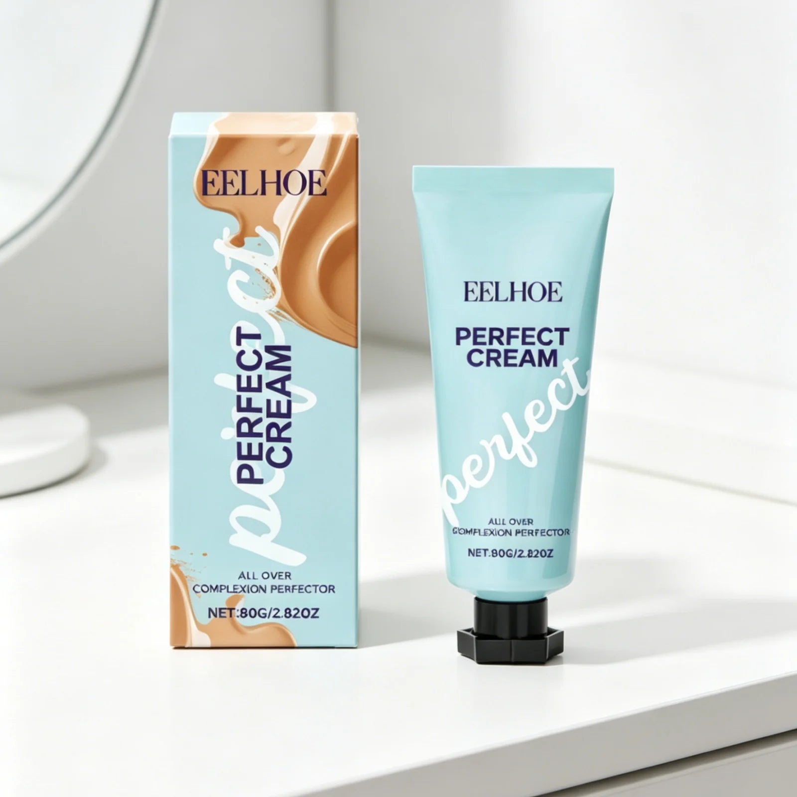 EELHOE Full Coverage Concealer Even Skin Tone Flawless Coverage Deep Moisturizing Waterproof Daily Makeup Complexion Perfector Oasis Select