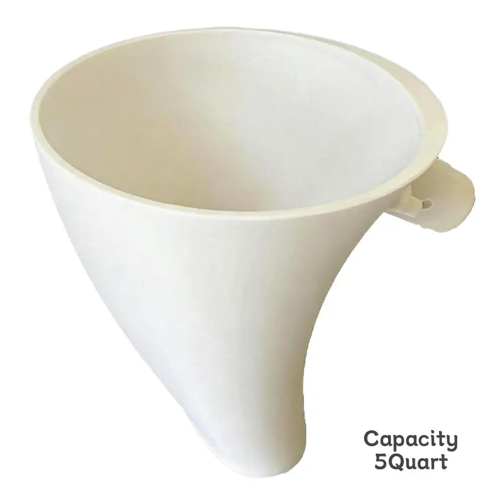 For Artisan Ksm150 5 Enables Guided Pouring Easy Pouring Design Flour Funnel - Prevents Spills & Messes, Kitchen Aid Funnel Tool Oasis Select White