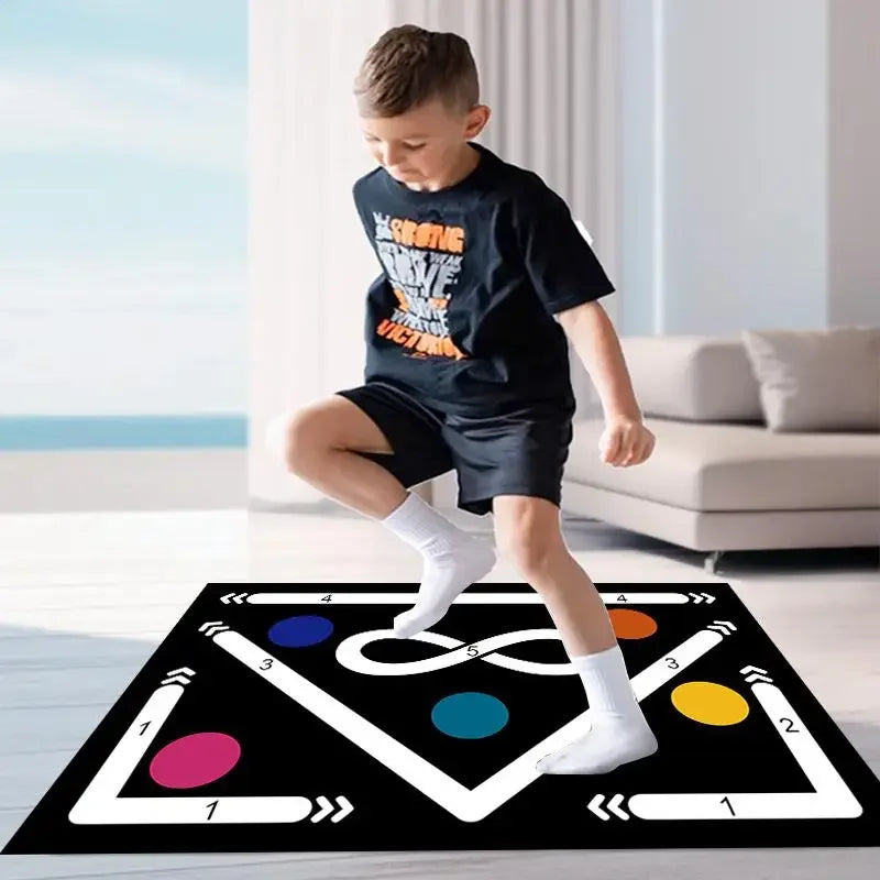 Soccer ball control training mat | Stable and silent rubber base | Digital Guidance Design | Improve ball sense, daily training Oasis Select
