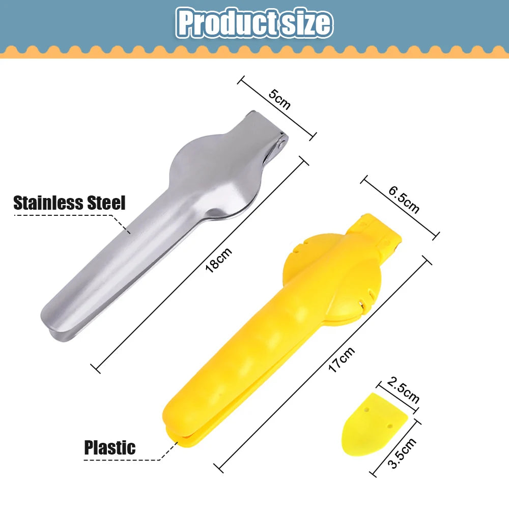 2-in-1 Stainless Steel Chestnut Cutter & Nut Cracker Tool Nut Cracker Tool Oasis Select