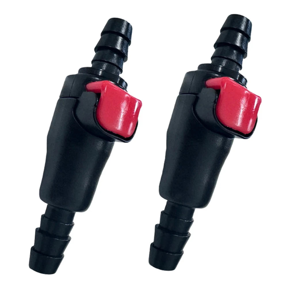 2pcs Hydration Connector Quick Connector For Hydration Bladders Water Bag Fits 1/4" Tubing Water Pipes Water Bags Outdoor Oasis Select
