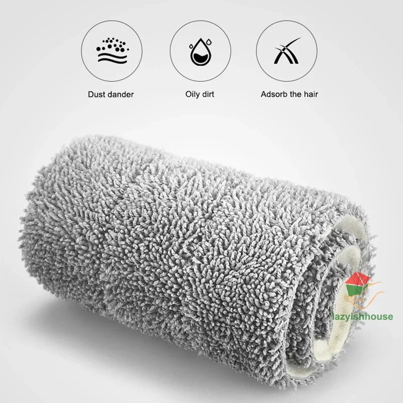 Flat Squeeze Mop with Bucket – 360° Rotating Microfiber Floor Mop & Bucket Set Oasis Select