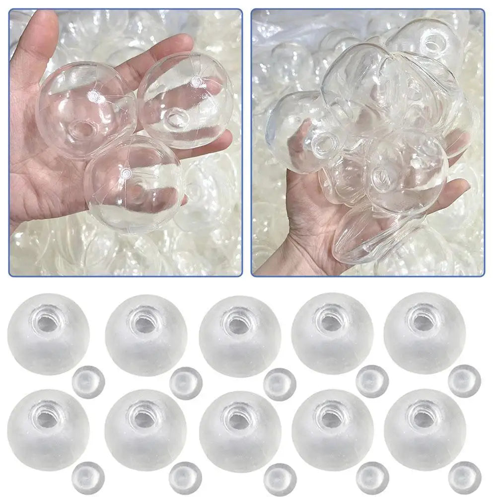 DIY Empty Ball Shell For Handmade Toy - Creative DIY Stress Relief Ball Kit Soft Slow Rebound Design Fidget Toy Oasis Select