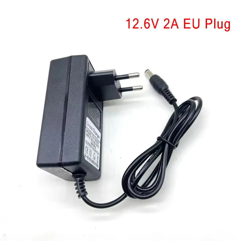 DC 18V 21V 1.8A 2A Power Supply Adapters For 18V Electric Drill Power Tools 12.6V 2A Lithium Battery Charger For Makita Battery Oasis Select 12.6V 2A EU Plug