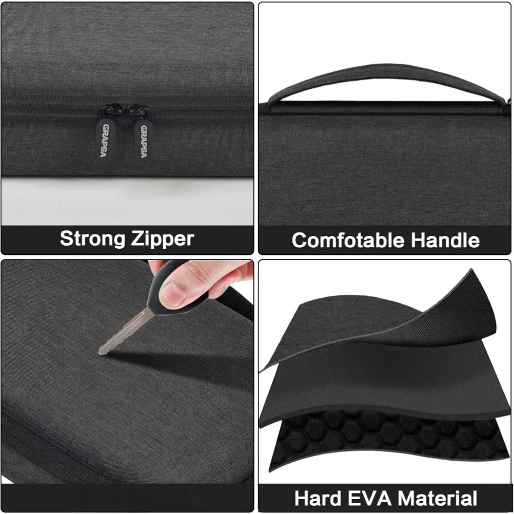 Travel Fashion Glasses Organizer Boxes Sunglasses Storage Box Glasses Fashionable Storage Holder for Men's Glasses & Cables Oasis Select