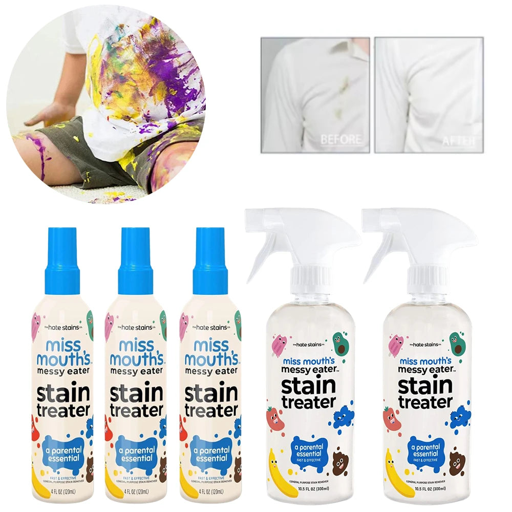 Stain Remover Spray Portable Stain Treater For Laundry Fabric Oil Remover Clothing Stain Remover For Clothes Stain Treater Spray Oasis Select