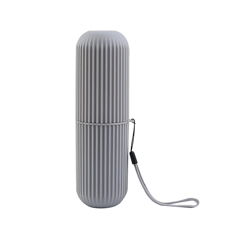 Portable Toothpaste Toothbrush Protect Holder Case Travel Camping Storage Box Protect Toothbrush Toothpaste from Dirt and Damage Oasis Select Grey