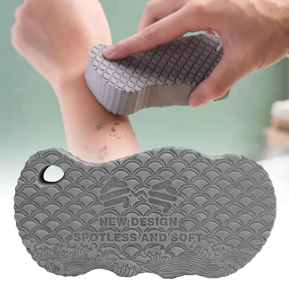 Painless Bath Sponge Brush Exfoliating Scrubber Magic Rub Mud Sponge For Adults Baby Kids Household Shower Scrub Cloth Bathing Oasis Select